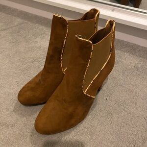 Chic Brown Ankle Booties